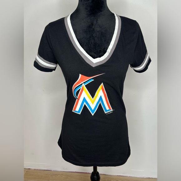 Miami Marlins  Womens Shirt - Picture 1 of 11